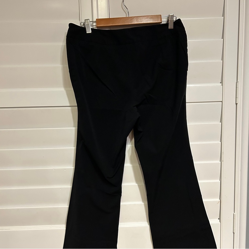 Babette Black Straight Leg Pant Black Size Medium